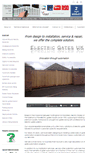 Mobile Screenshot of electricgates-uk.co.uk